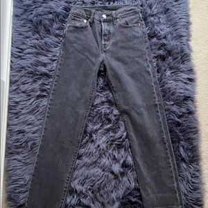 Never worn black Levis